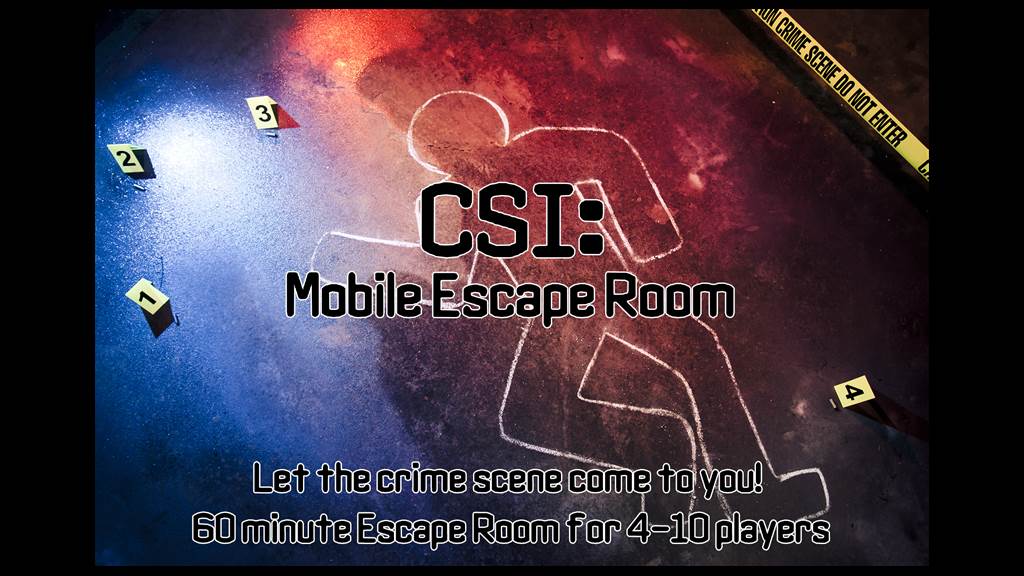 CSI - MOBILE ESCAPE ROOM